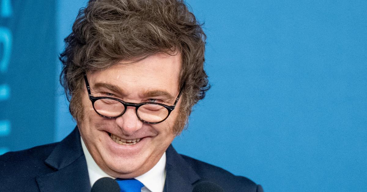 El presidente argentino, Javier Milei, durante su visita a la Universidad de Yeshiva en Manhattan (Nueva York, EEUU).