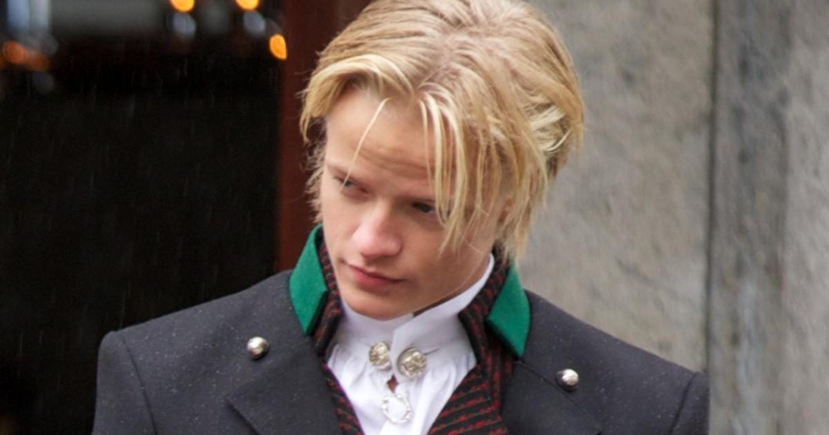 Marius Borg Høiby en la celebración del Día Nacional de Noruega 2015