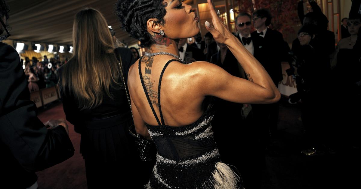 Teyana Taylor, muy emocionada en los premios Oscar 2026