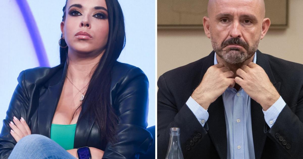 La analista política Sarah Santaolalla y el vicesecretario de Igualdad y Educación del Partido Popular, Jaime de los Santos; en respectivas imágenes de archivo.