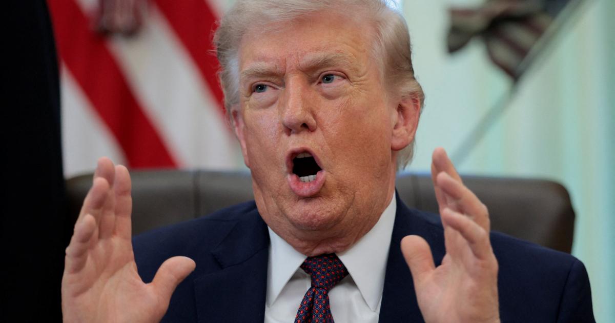 El presidente de EEUU, Donald Trump, durante la firma de una orden ejecutiva sobre el voto por correo, en el Despacho Oval, en Washington, el 31 de marzo de 2026.