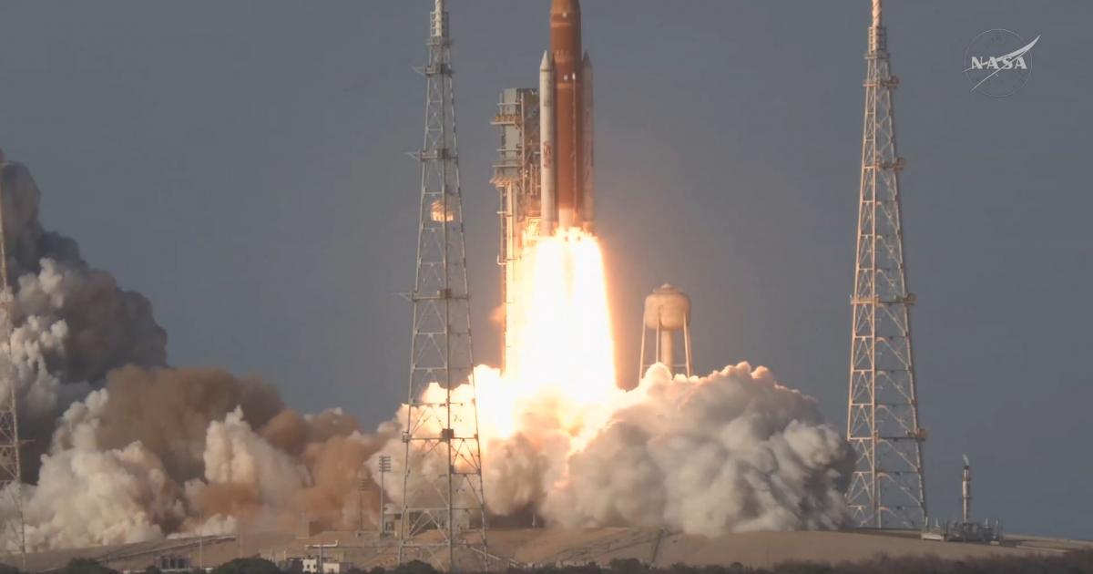 Despegue de la misión Artemis II