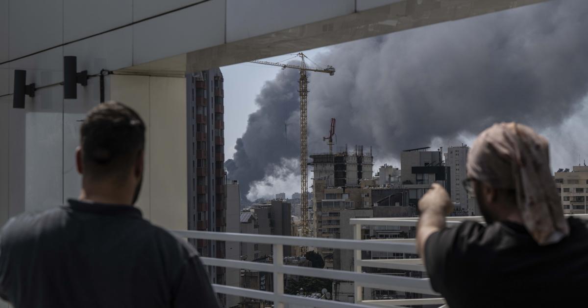 Israel continúa sus ataques contra el distrito de Dahieh en Beirut. Imagen de archivo.