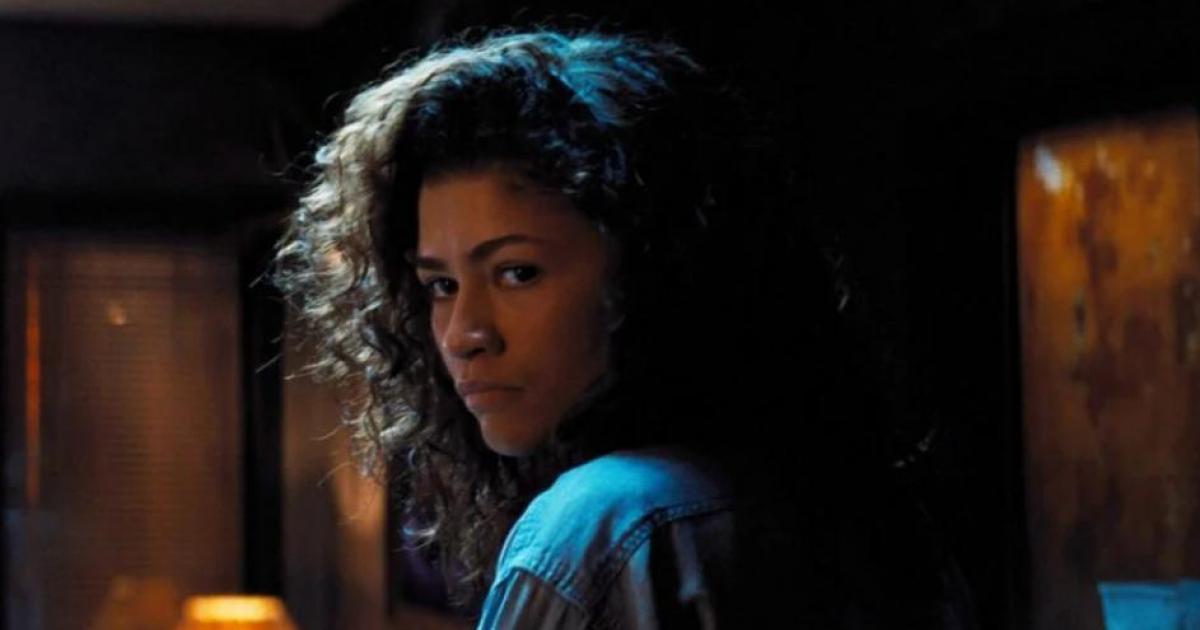 Zendaya, en un fotograma de la tercera temporada de 'Euphoria'.