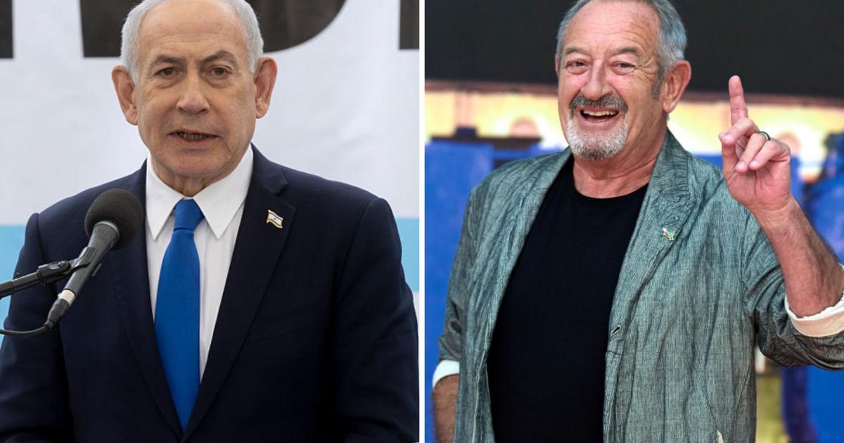 Benjamin Netanyahu y Karlos Arguiñano.