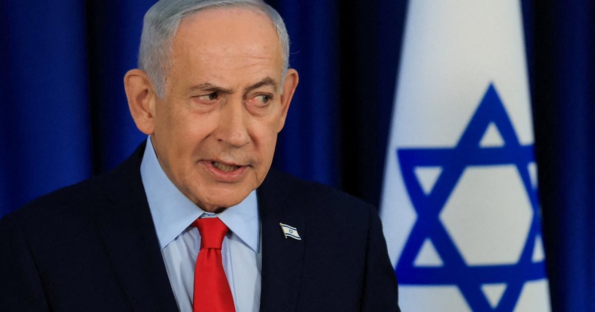 El primer ministro israelí, Benjamin Netanyahu, durante una conferencia de prensa en Jerusalén a propósito de los ataques a Irán, el 19 de marzo de 2026.