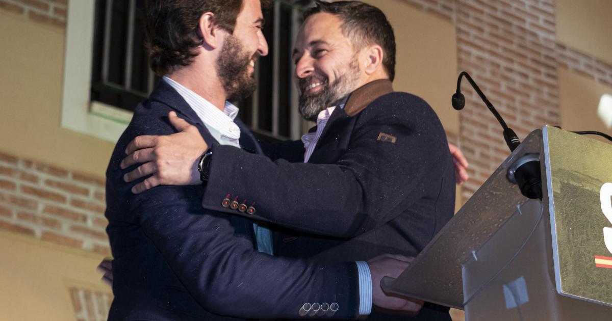 Foto de archivo de Juan García-Gallardo y Santiago Abascal.