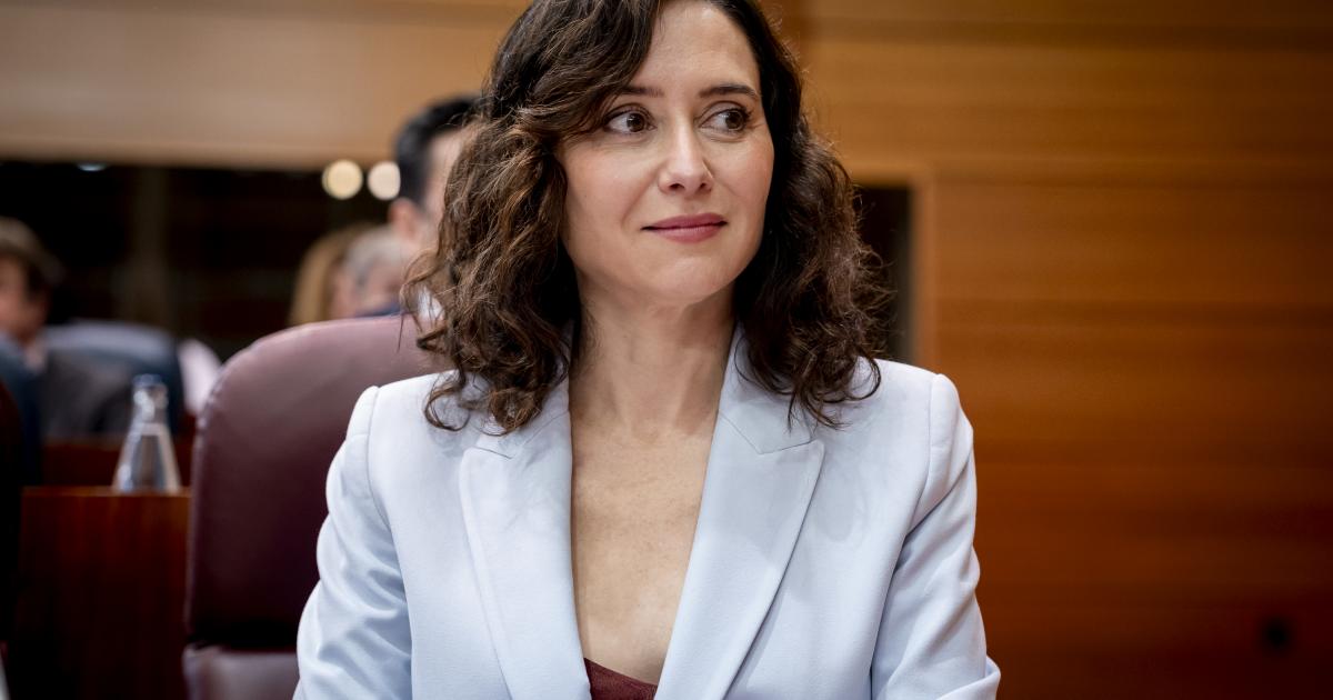 La presidenta de la Comunidad de Madrid, Isabel Díaz Ayuso.