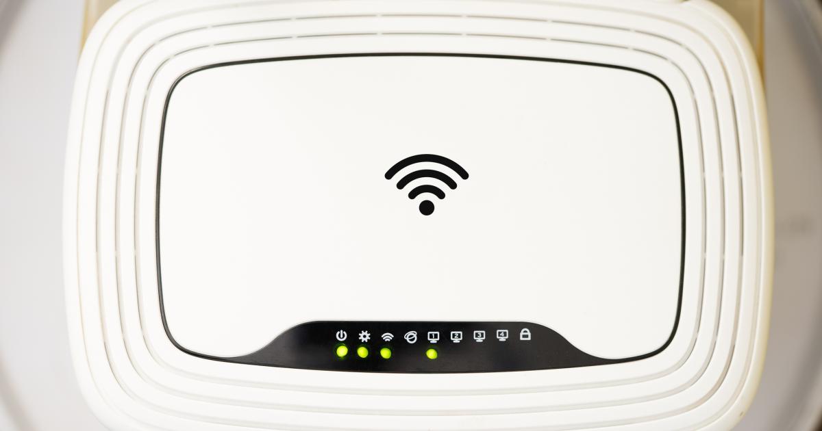 Imagen de un router.