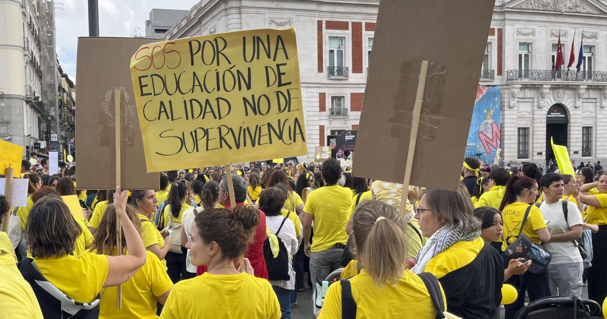 La Plataforma Laboral de Escuelas Infantiles, en huelga indefinida, convoca una concentración en la Puerta de Sol