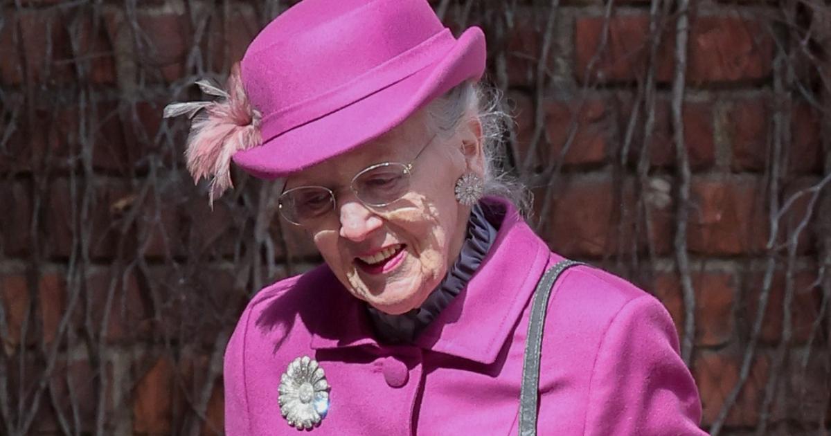 Margarita de Dinamarca en el almuerzo en el Ayuntamiento de Estocolmo por el 80º cumpleaños de su primo, el rey Carlos Gustavo de Suecia