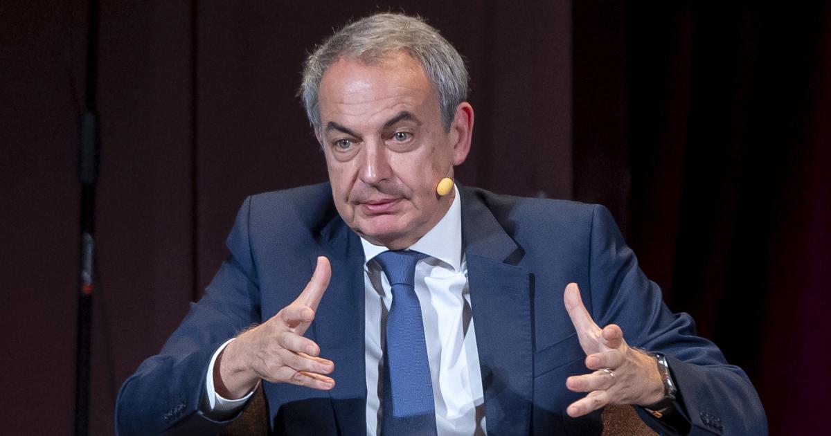 El expresidente del Gobierno, José Luis Rodríguez Zapatero.