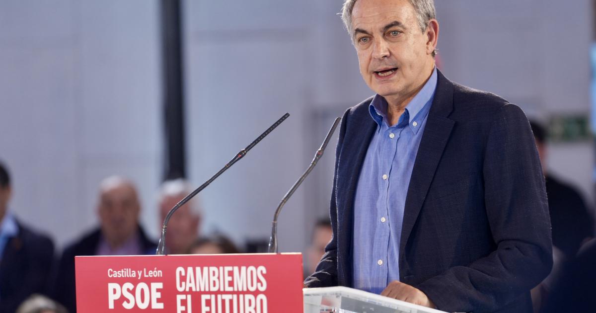 El expresidente del Gobierno, José Luis Rodríguez Zapatero.
