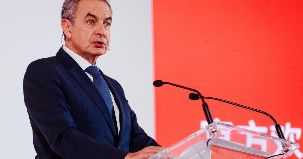 Imagen de archivo del expresidente José Luis Rodríguez Zapatero.
