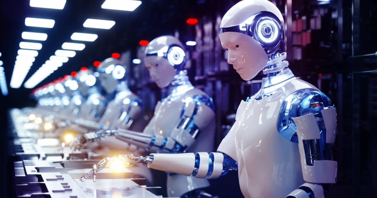 Robots trabajando