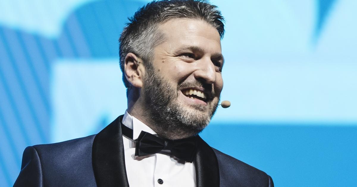 Aimar Bretos en los Premios Ondas