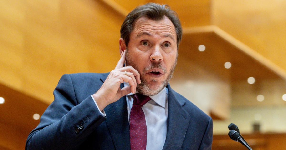 Óscar Puente, ministro de Transportes y Movilidad Sostenible