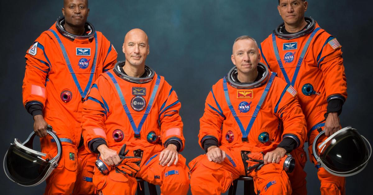 Los astronautas elegidos para Artemis III.