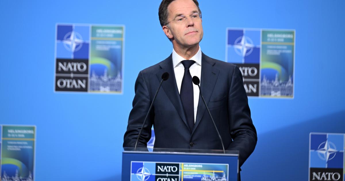 El secretario general de la OTAN, Mark Rutte