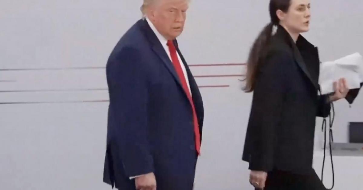 Donald Trump en la cumbre del G7.