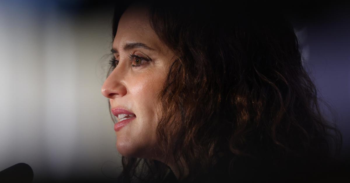 La presidenta de la Comunidad de Madrid, Isabel Díaz Ayuso.