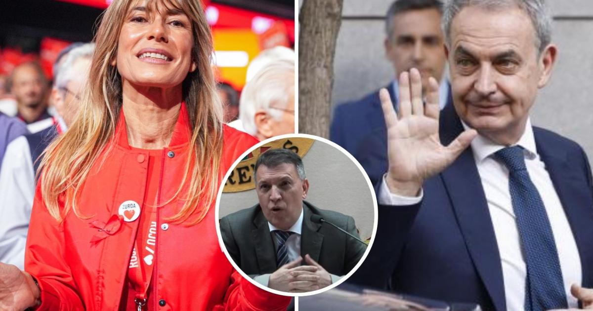 Begoña Gómez, Joaquim Bosch y José Luis Rodríguez Zapatero