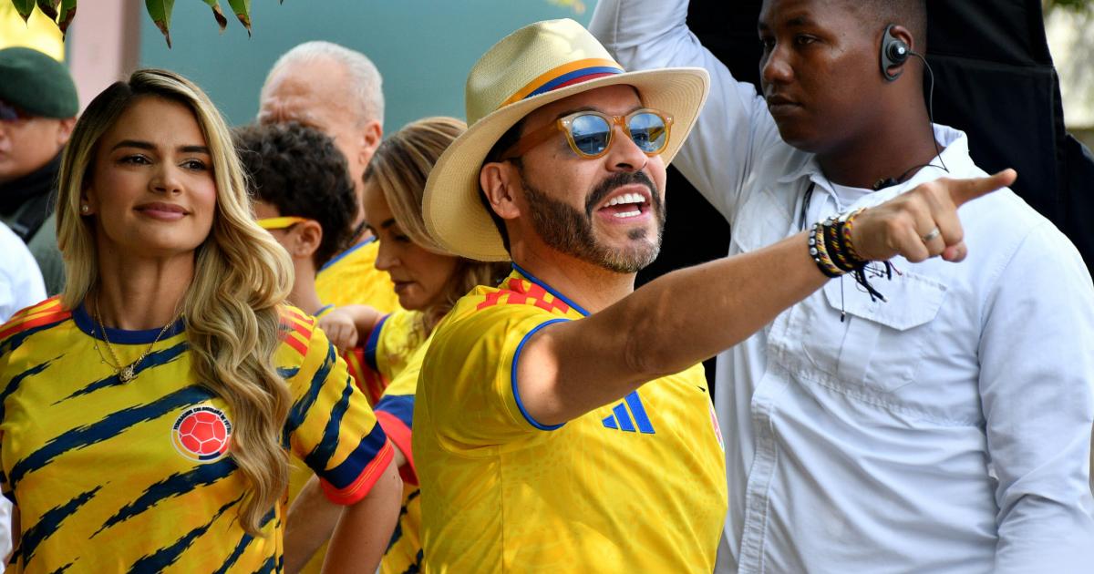 Abelardo de la Espriella, después de votar en las elecciones colombianas