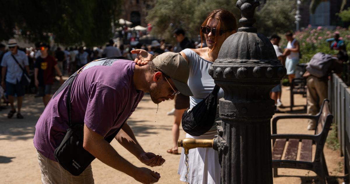 Ola de calor en Madrid