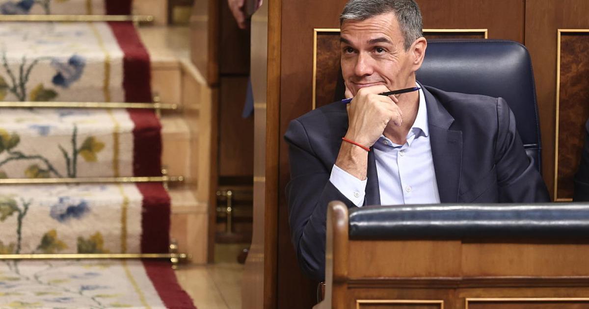 El presidente del Gobierno, Pedro Sánchez