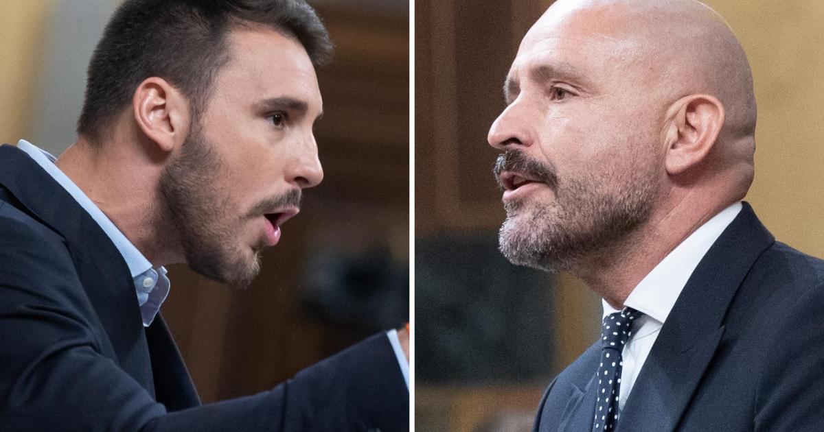 Víctor Gutiérrez y Jaime de los Santos en el Congreso.