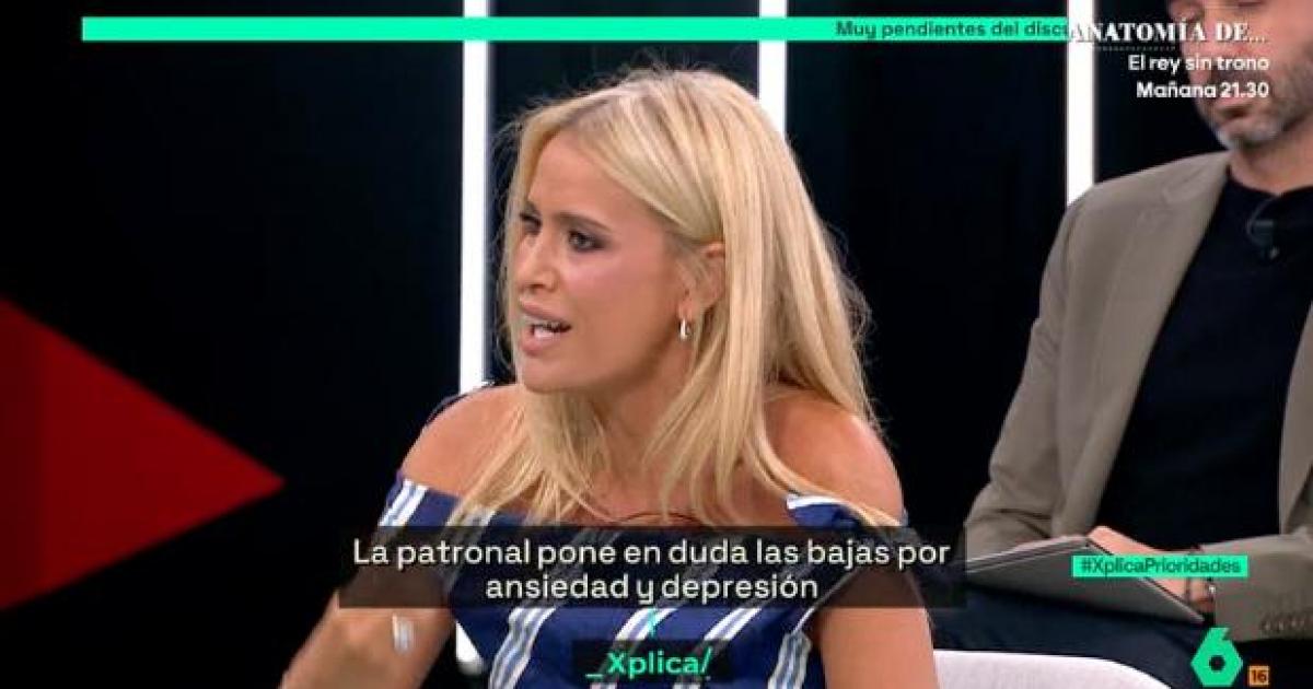 Afra Blanco en LaSexta Xplica.