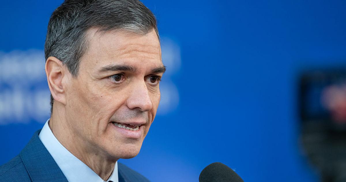 Pedro Sánchez, ante los medios