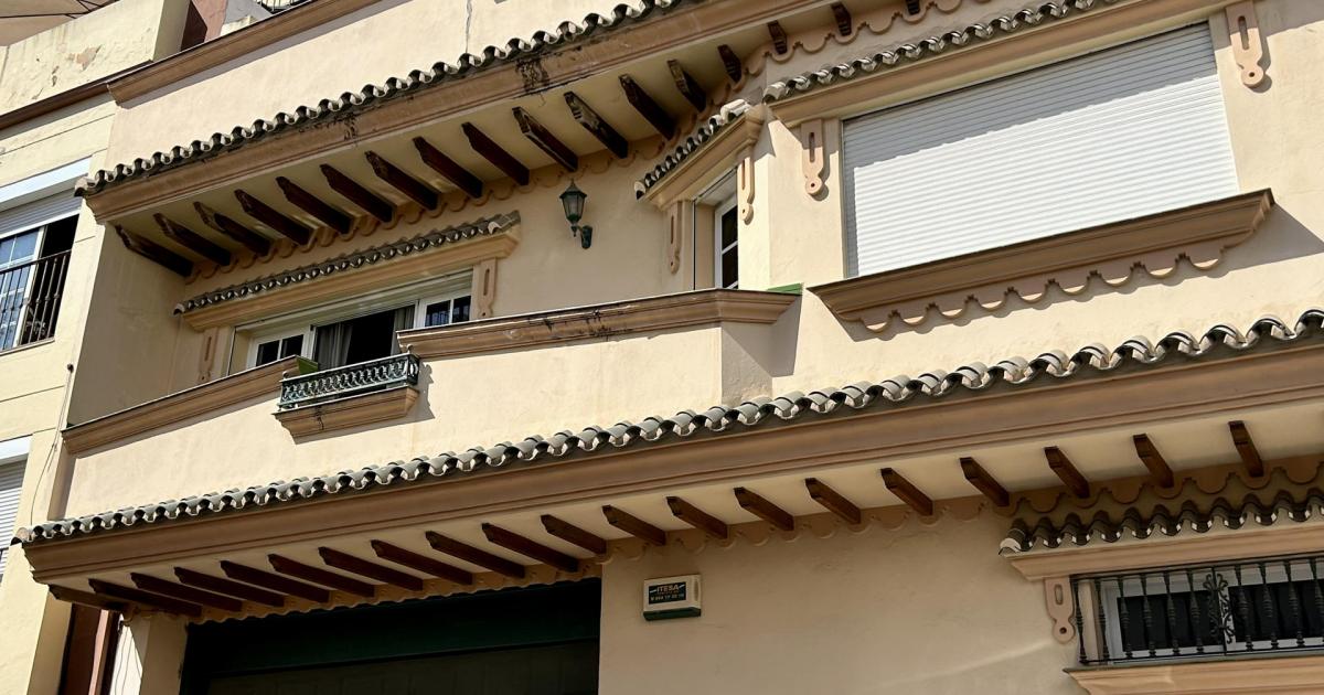 Domicilio en el que fueron asesinadas madre e hija, en Mijas (Málaga)