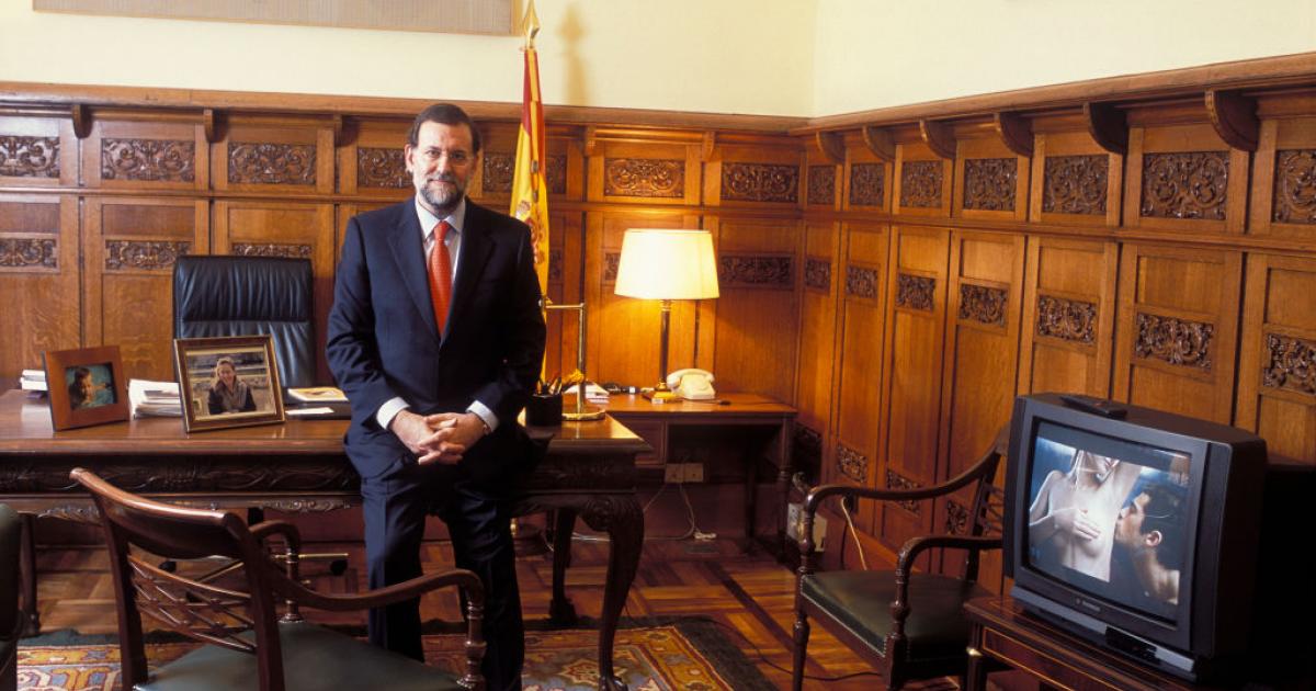 Portrait of Mariano Rajoy, PP politician  (Photo by Luis Davilla/Cover/Getty Images)
