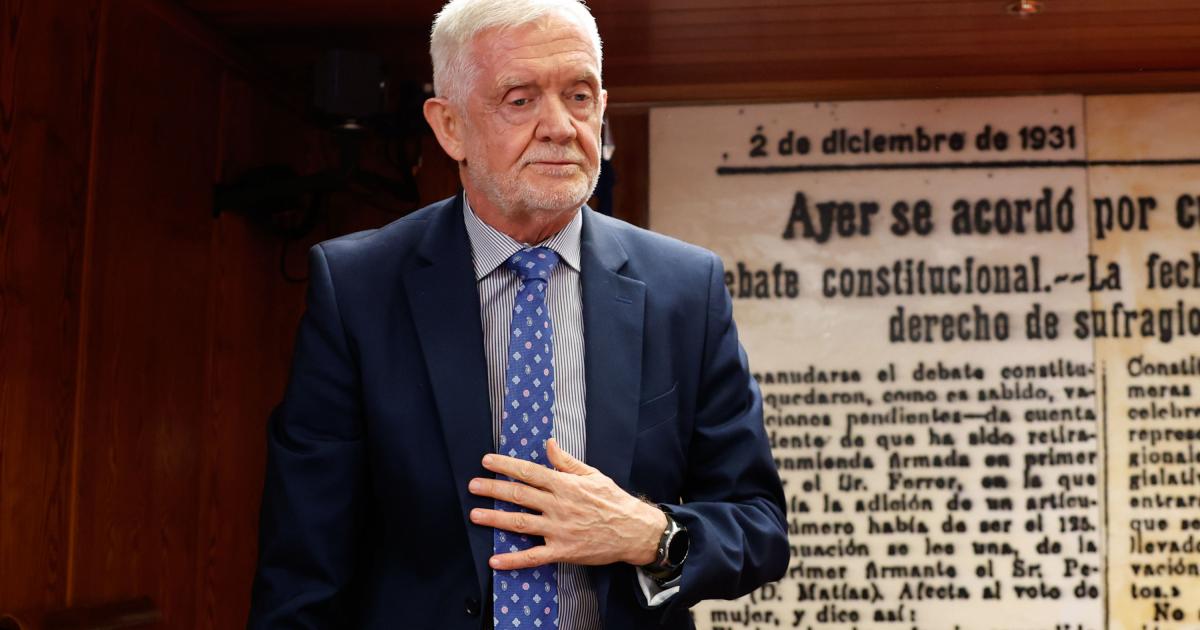 El Director Adjunto Operativo (DAO) de la Guardia Civil, Manuel Llamas, durante su comparecencia en la comisión de investigación del 'caso Koldo' del Senado.