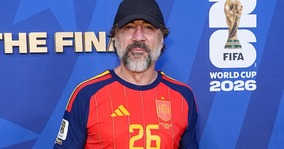 Javier Bardem, en la final del Mundo.