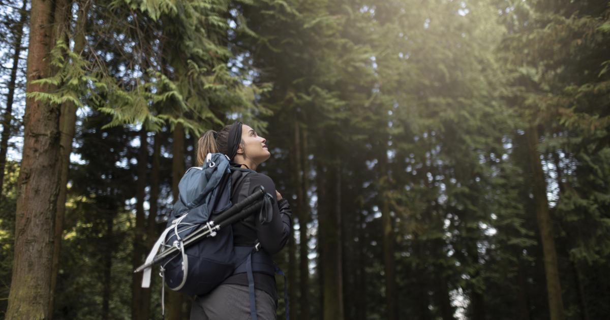 Mujer viajera.