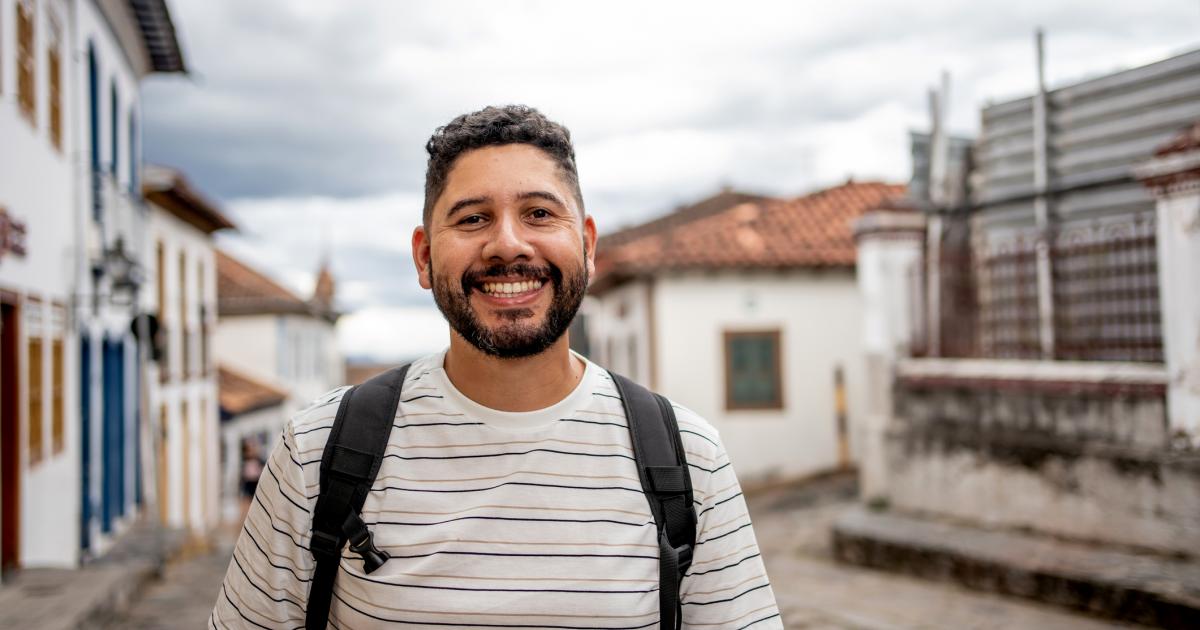 Un hombre brasileño.