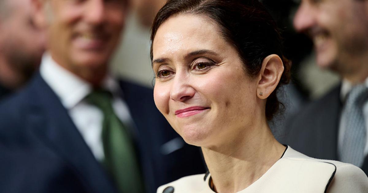 Isabel Díaz Ayuso, presidenta de la Comunidad de Madrid, en el anuncio de las nominaciones a los Premios Laureus del Deporte Mundial, el 3 de marzo de 2026.