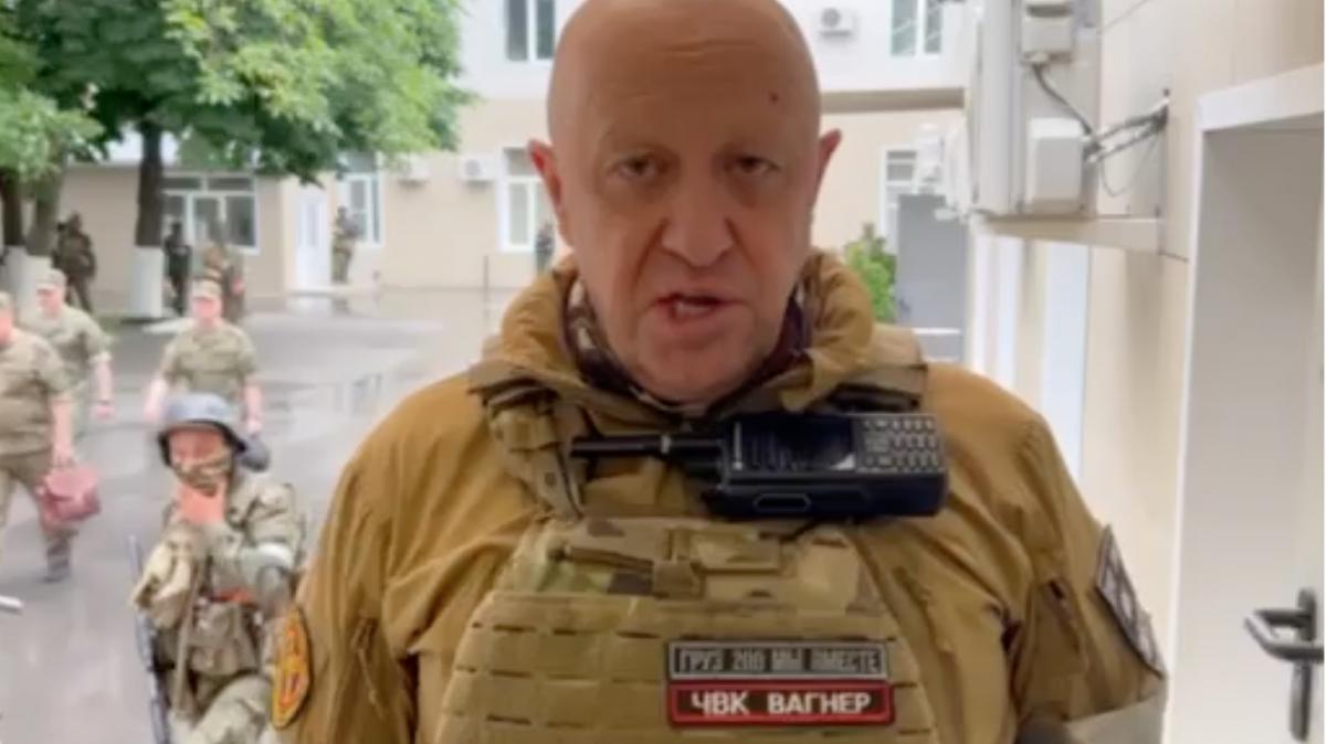 El jefe del grupo de mercenarios Wagner, Yevgueni Prigozhin.