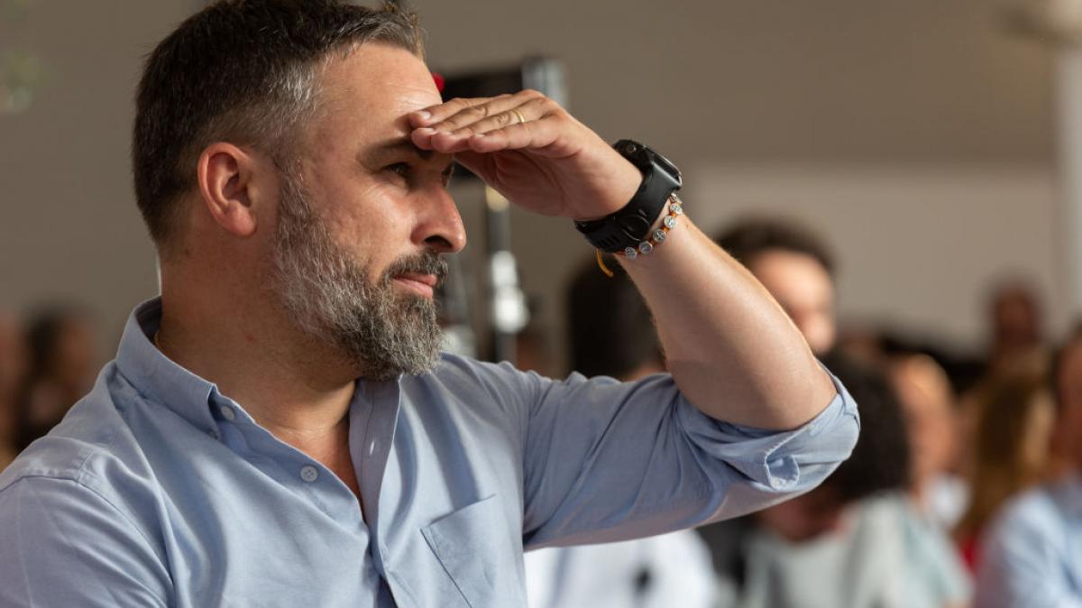 El líder de Vox, Santiago Abascal, en una imagen de archivo.