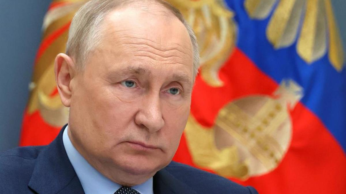Vladimir Putin, durante su intervención ante el G-20