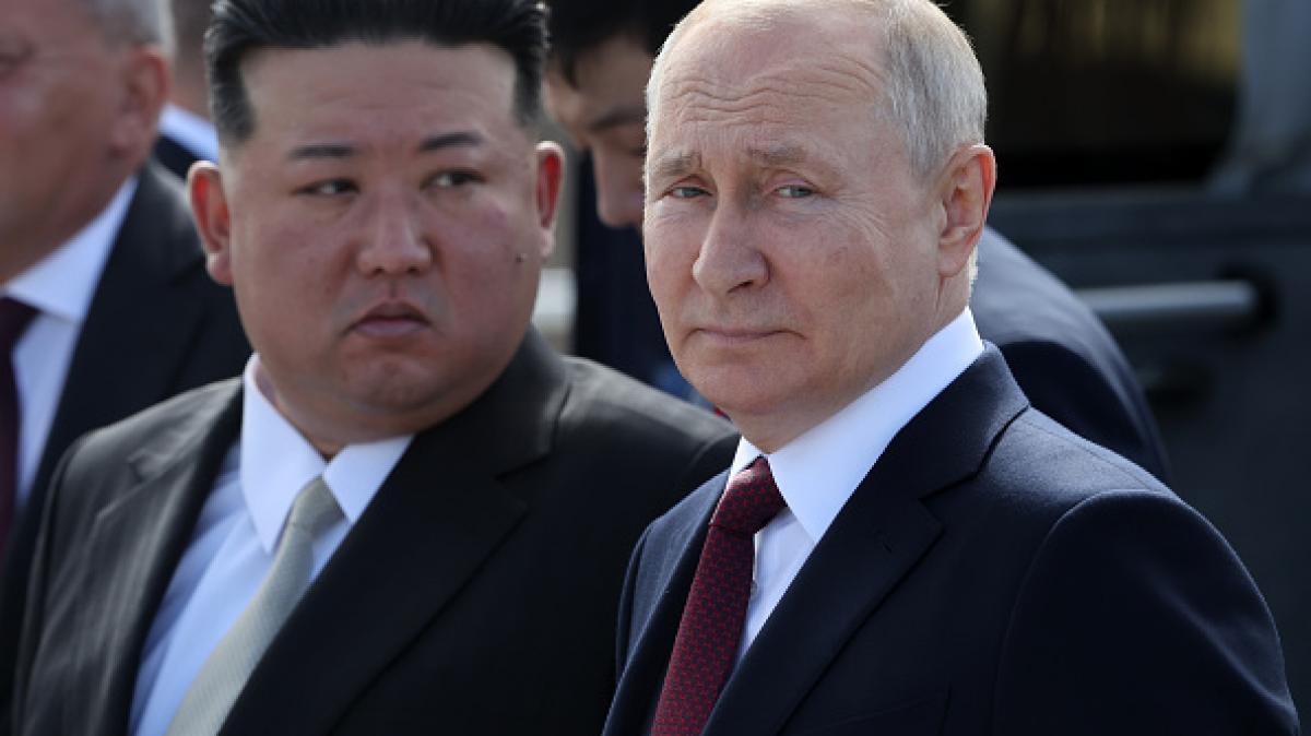 Putin y Kim Jong-un, durante una visita del mandatario norcoreano a Rusia.