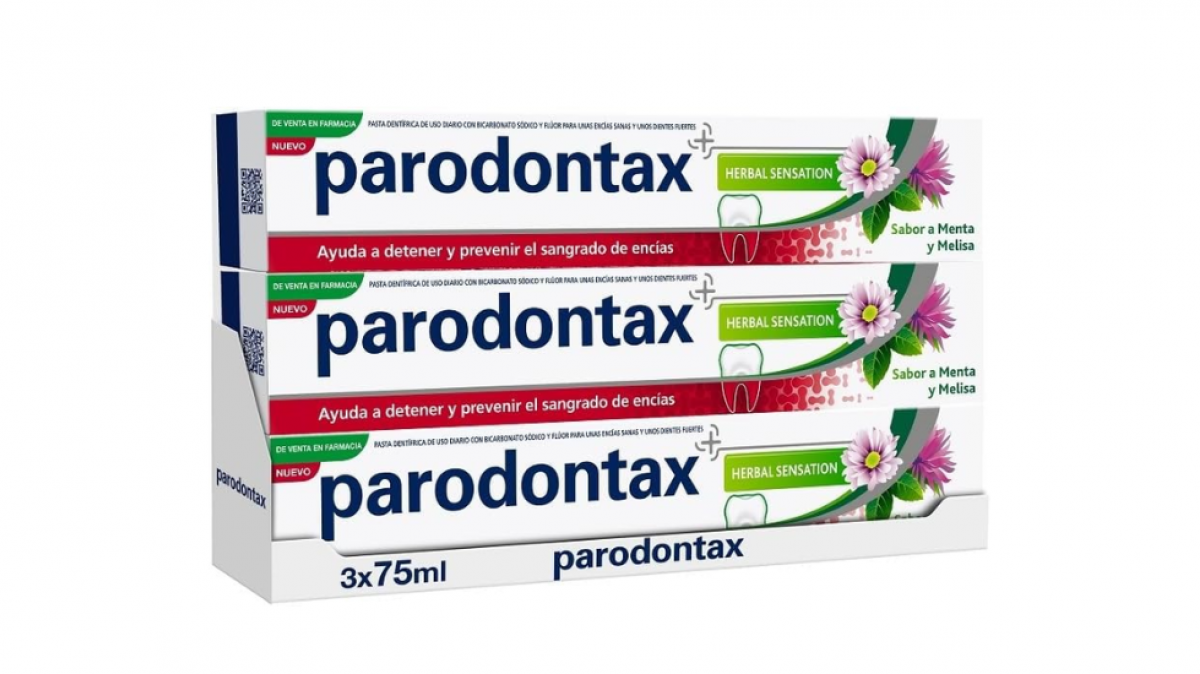 Pastas de dientes Parodontax Black Friday