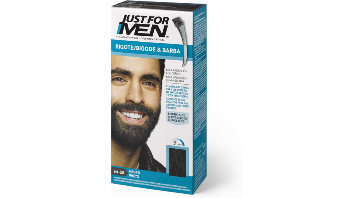 Tinte para las canas de la barba Black Friday