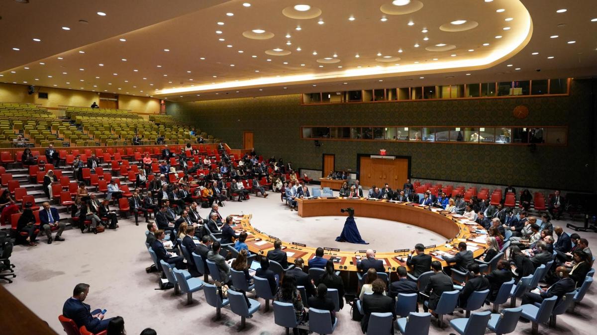 Asamblea de urgencia del Consejo de Seguridad de la ONU para tratar el ataque de Irán a Israel.