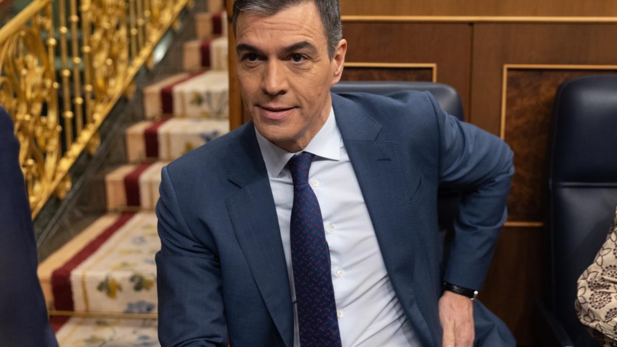 Foto de archivo de Pedro Sánchez en el Congreso.