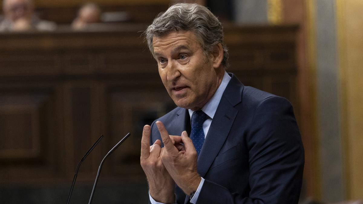 El presidente del Partido Popular (PP), Alberto Núñez Feijóo, en una imagen de archivo.