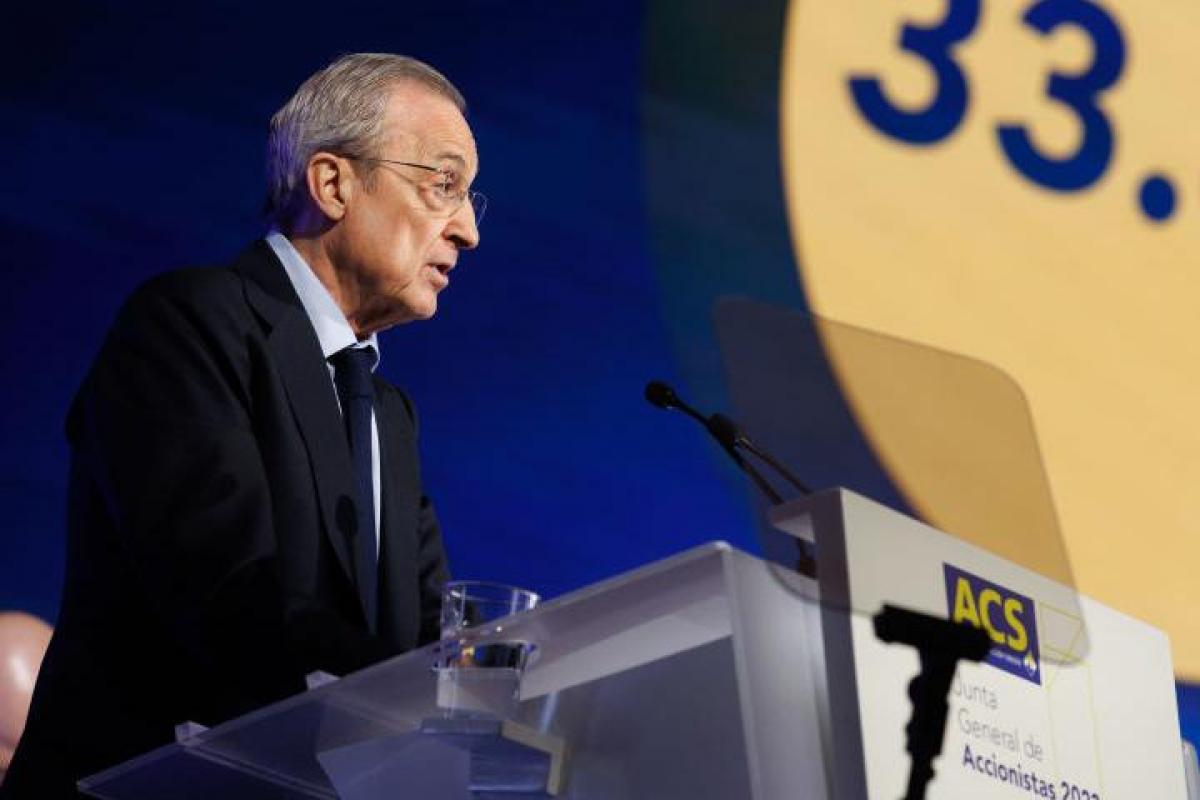 Florentino Pérez, CEO de Grupo ACS.