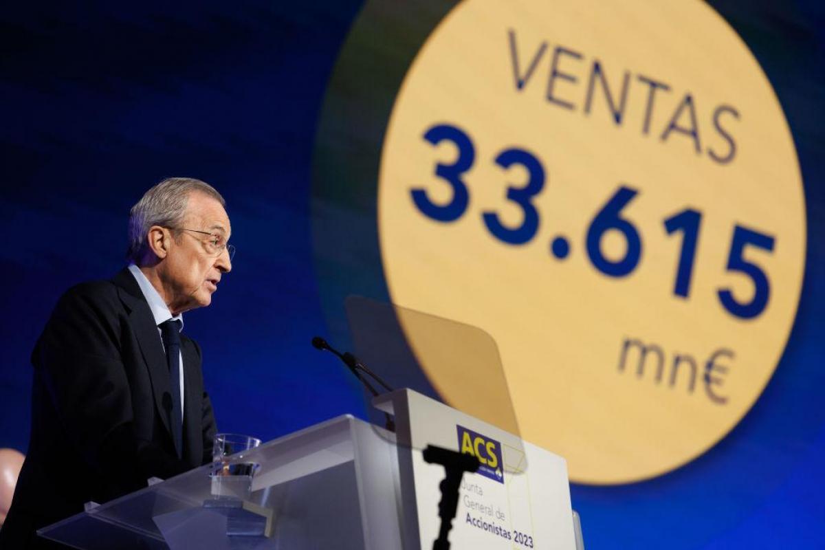 Florentino Pérez, CEO de Grupo ACS.